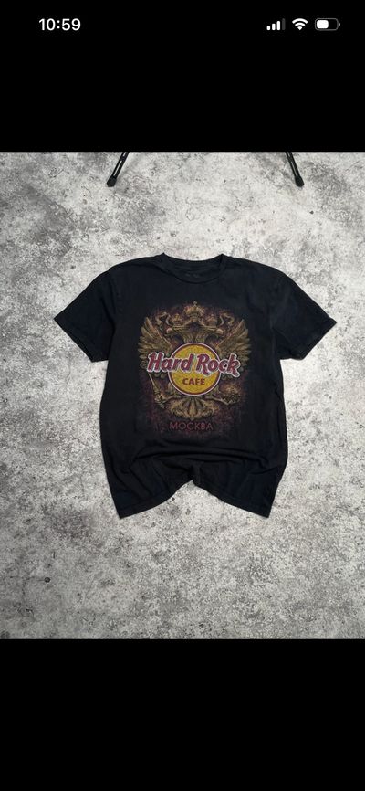 Hard Rock Cafe Black Graphic T-Shirt
