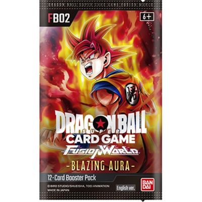 Dragon Ball Super Card Game Fusion World Blazing Aura 12-Card Booster Pack