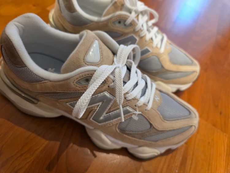 New Balance 9060 Beige/Grey Suede U9060LBD image 1