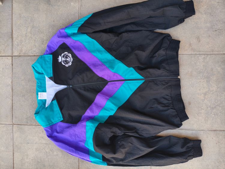 Other Black, Purple, And Teal Zip-Up Jacket product image