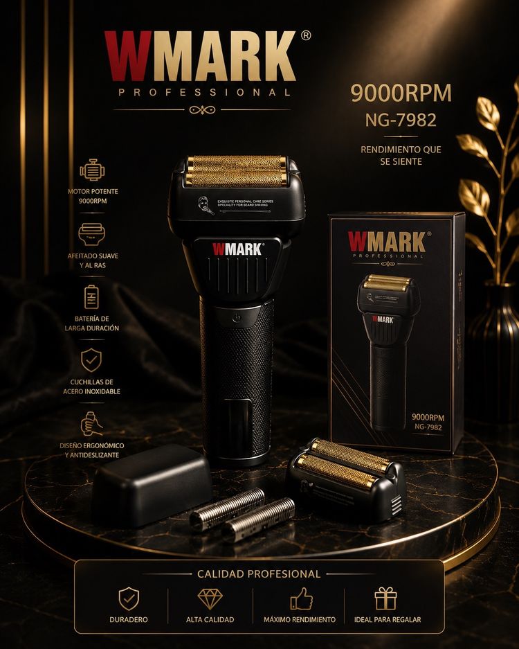 Wmark Professional Electric Shaver Ng-7982 original 
