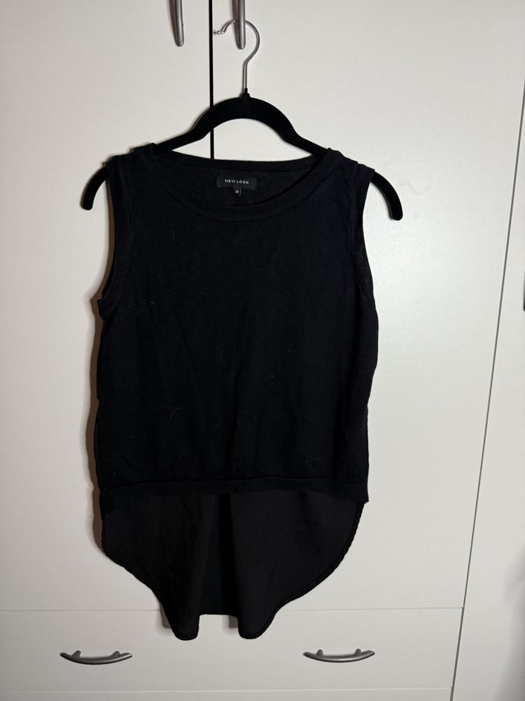 new look  Black Sleeveless Top