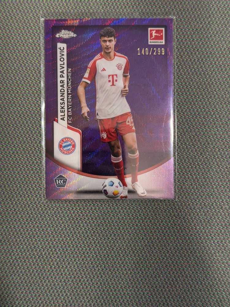 Topps Chrome Aleksandar Pavlovic 140/299 Refractor  image 1