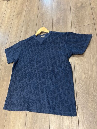 Dior Towelling Tee Small oversized PTP 21