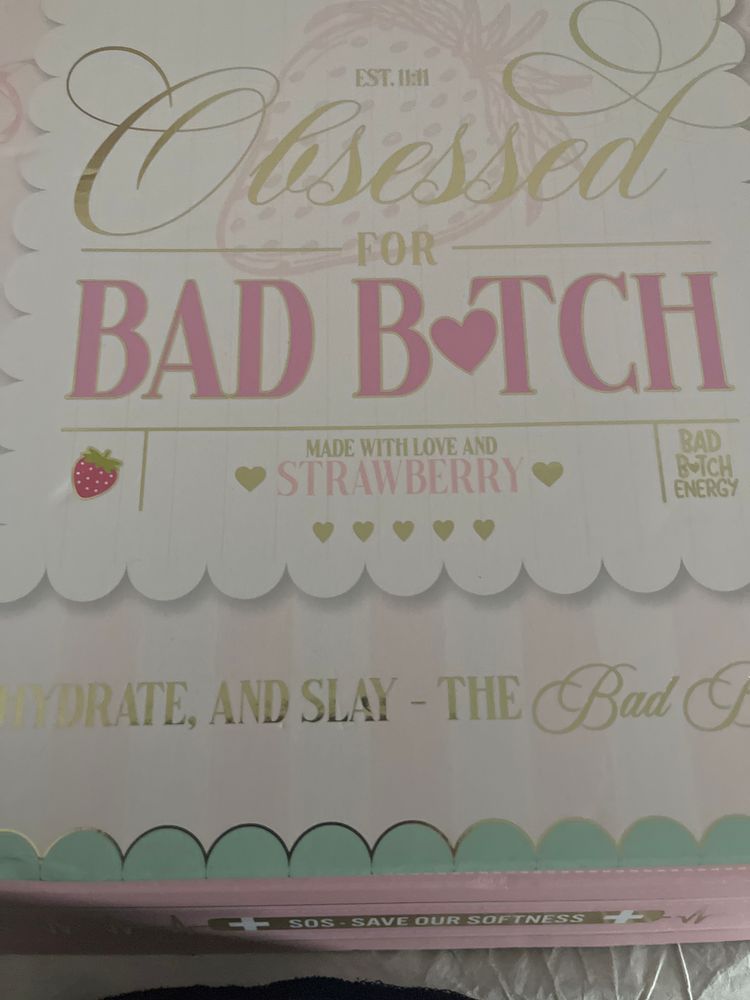 Pink Box With Text