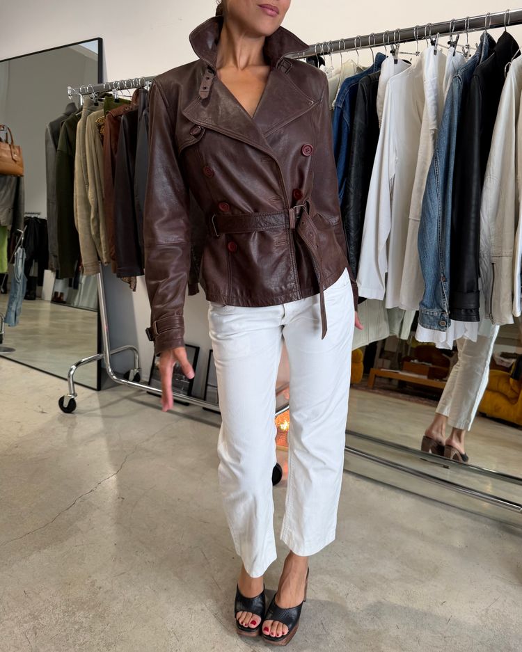 The Salwa leather jacket image 3