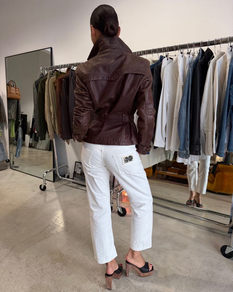 The Salwa leather jacket image 9
