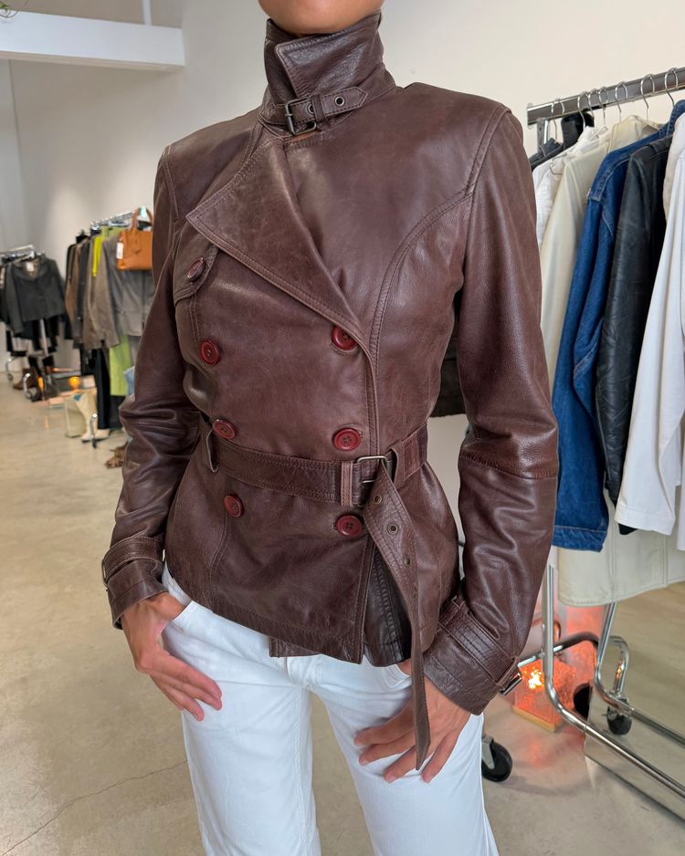 The Salwa leather jacket image 2