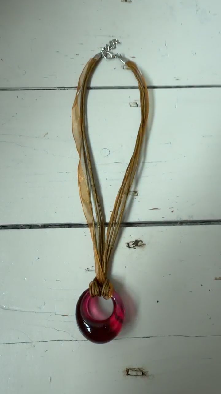 Y2k Pendant Necklace image 1