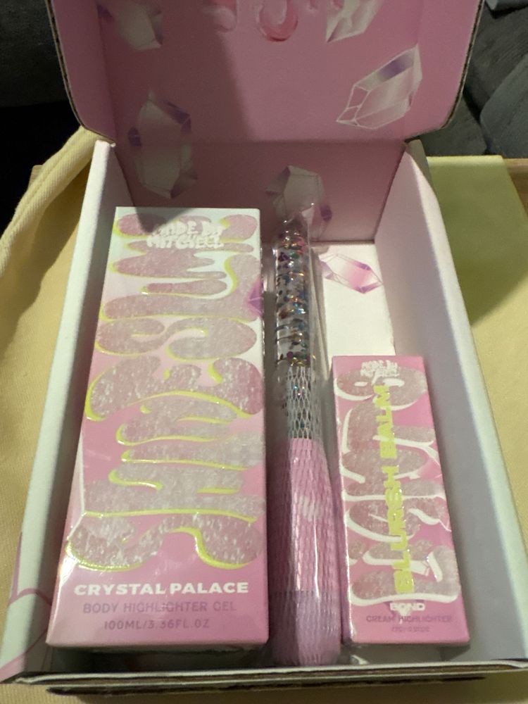 Made By Mitchell My Aura Crystal Palace Body Highlighter Gel