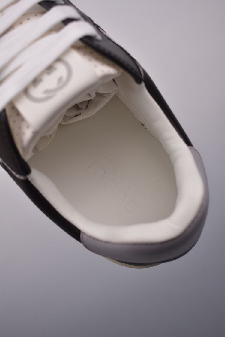 Gucci Black And White Sneakers image 7