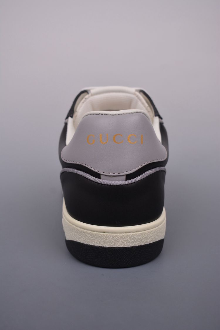 Gucci Black And White Sneakers image 9