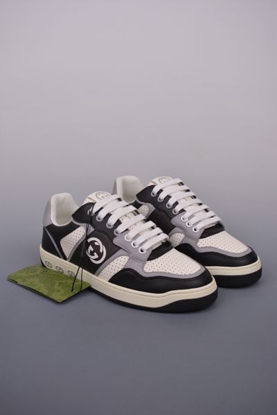 Gucci Black And White Sneakers