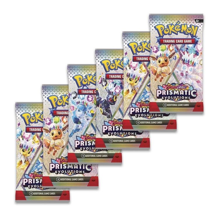 Pokémon Trading Card Game Prismatic Evolutions Booster Pack image 1