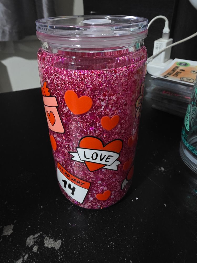 Valentines tumblers