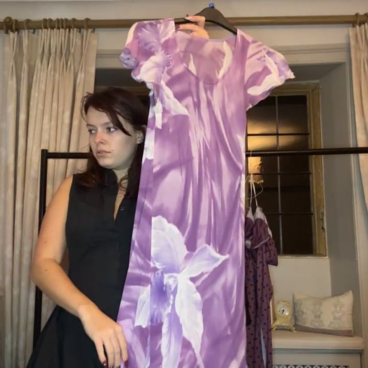Other Purple Floral Maxi Dress product image