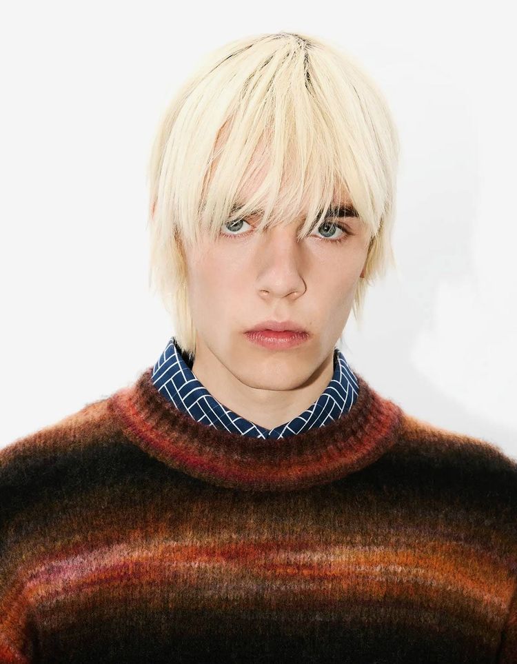 Kenzo Black Embroidered Stripes Sweater image 4