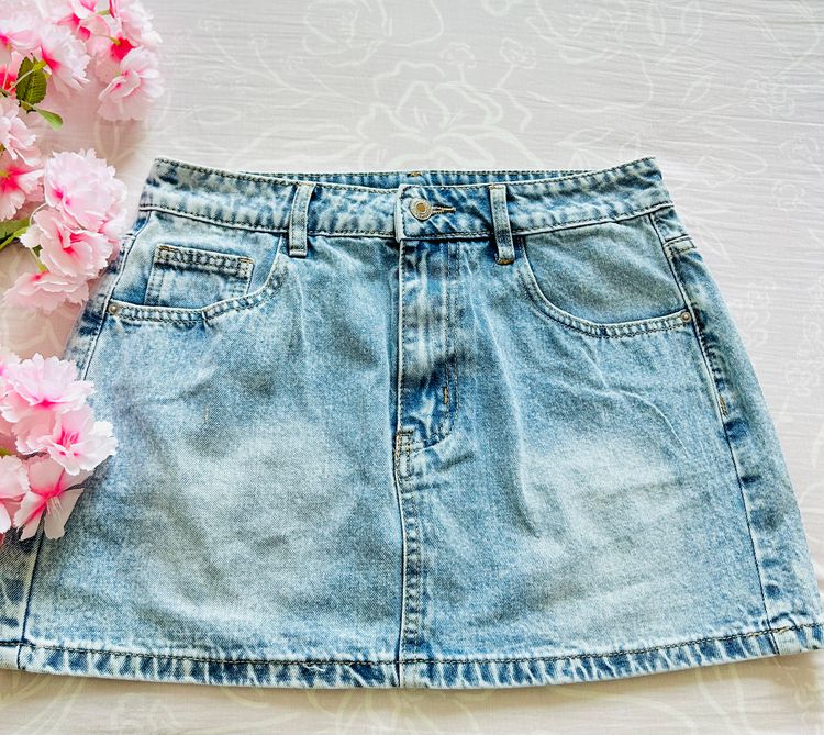 Shein Denim Mini Skirt