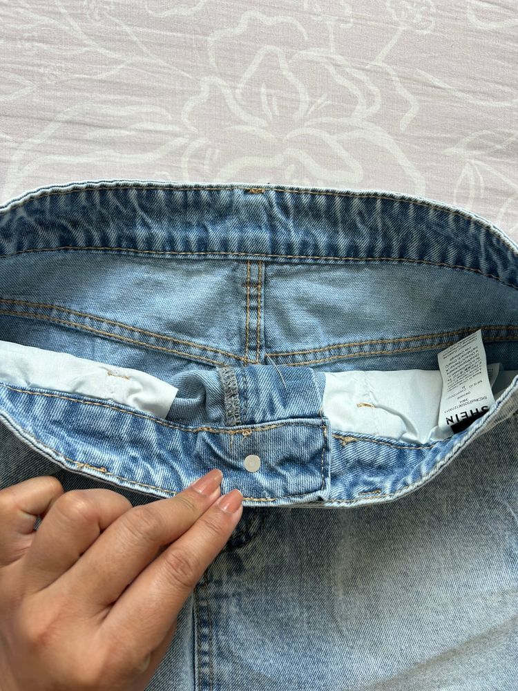 Shein Denim Mini Skirt image 4
