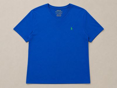 Polo Ralph Lauren Blue V-Neck T-Shirt