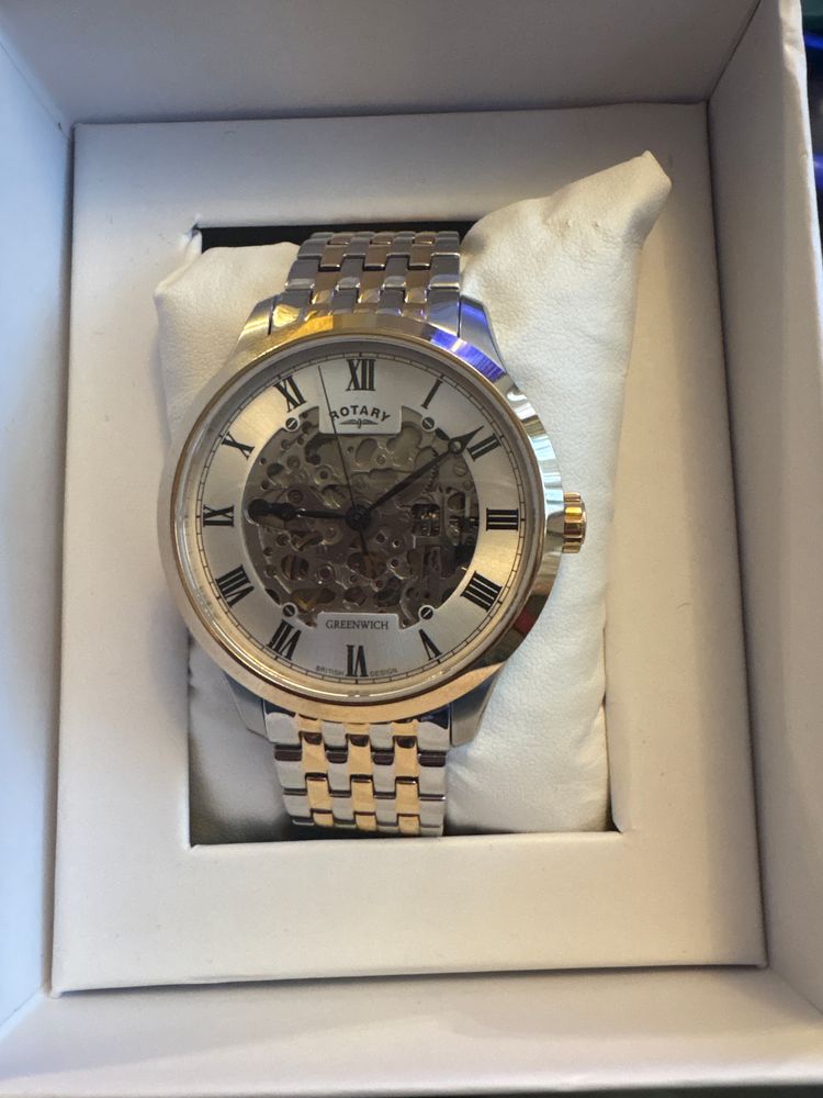 Rotary Skeleton Watch 