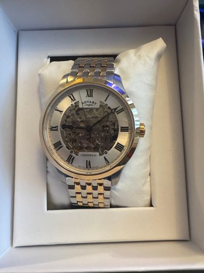 Rotary Skeleton Watch