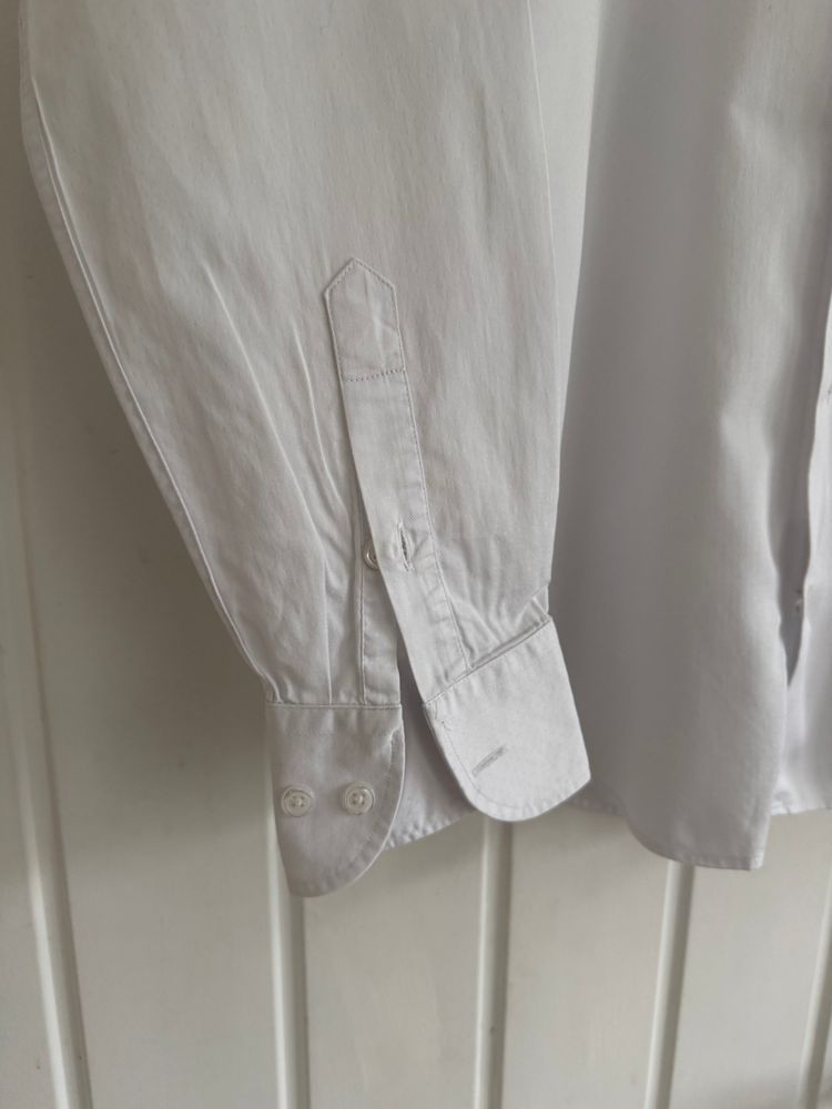 Emporio Armani White Cotton Shirt - Size Medium image 8