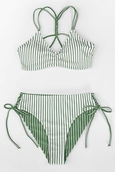 Striped Bikini Set image 4