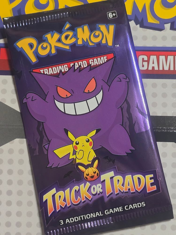 Pokemon Trick Or Trade Trading Card Game Booster Pack