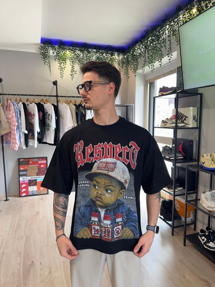 Black Graphic T-Shirt