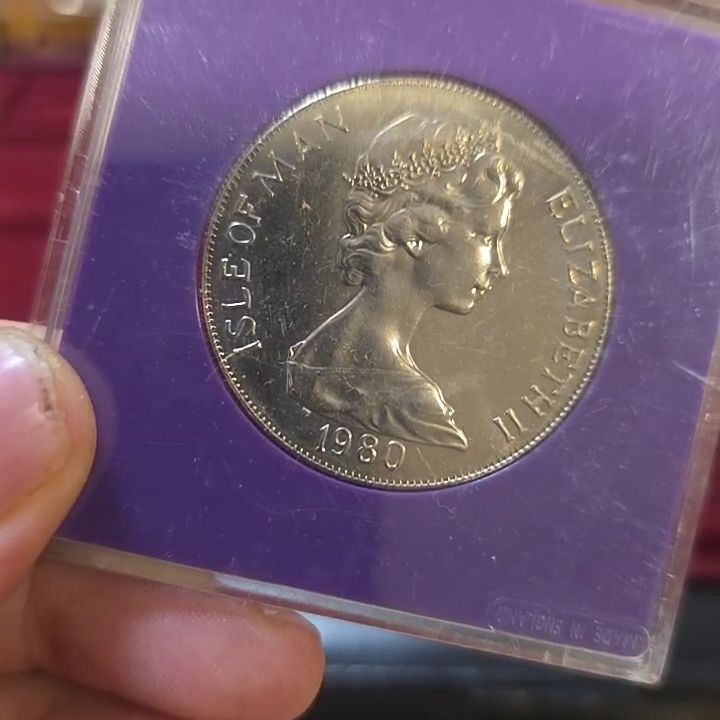 Unknown 1980 Isle of Man Elizabeth Ii Coin - Coins product image