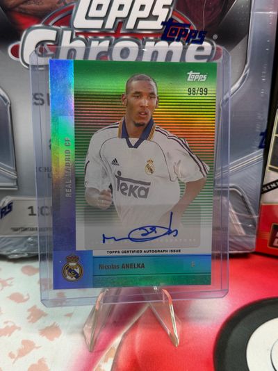 Topps Nicolas Anelka Football Trading Card