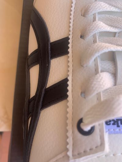 Onitsuka Tiger White And Black Sneakers