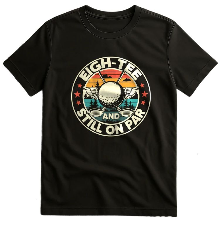 retro 80 on par T Shirt AU 4
