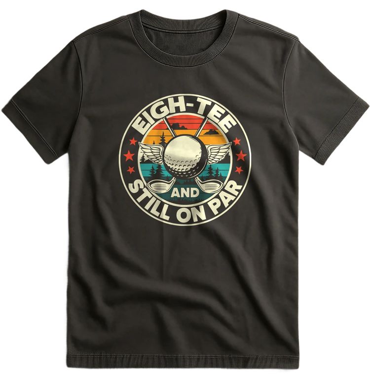 retro 80 on par T Shirt AU 1