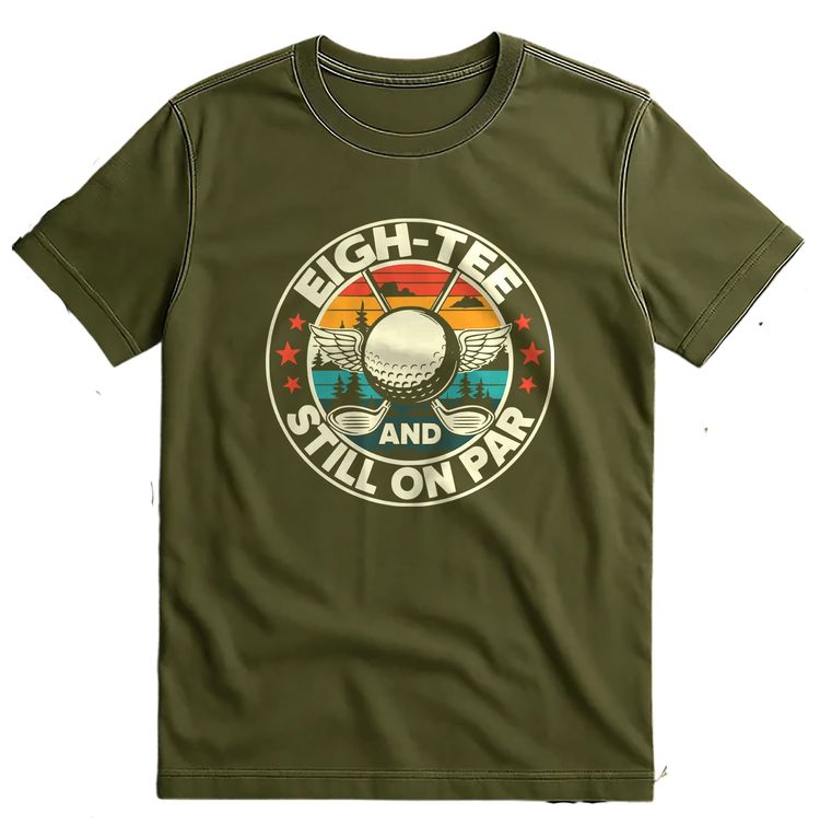 retro 80 on par T Shirt AU 3