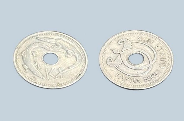 Papua New Guinea 1975 1 Kina Coin - RARE
