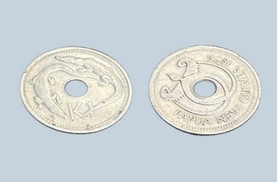 Papua New Guinea 1975 1 Kina Coin - RARE