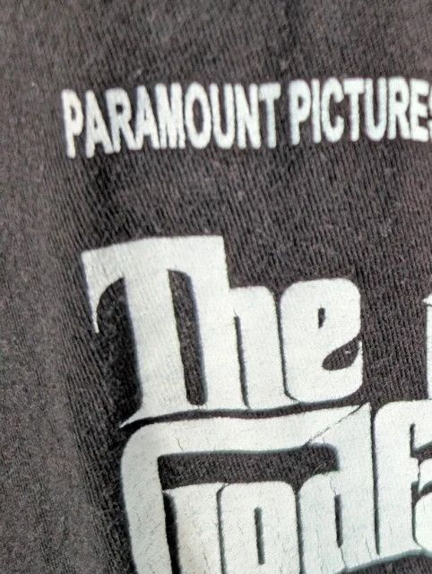 Immagine di Official The Godfather Marlon Brando Graphic Movie T-Shirt XL Black Cotton 9