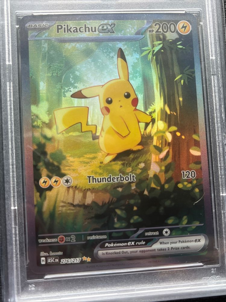 2026 Pokemon Pikachu Ex Special Illustration Rare Card obraz 5