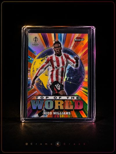 Nico Williams /25 Topps Of The World Topps Finest 2024/25