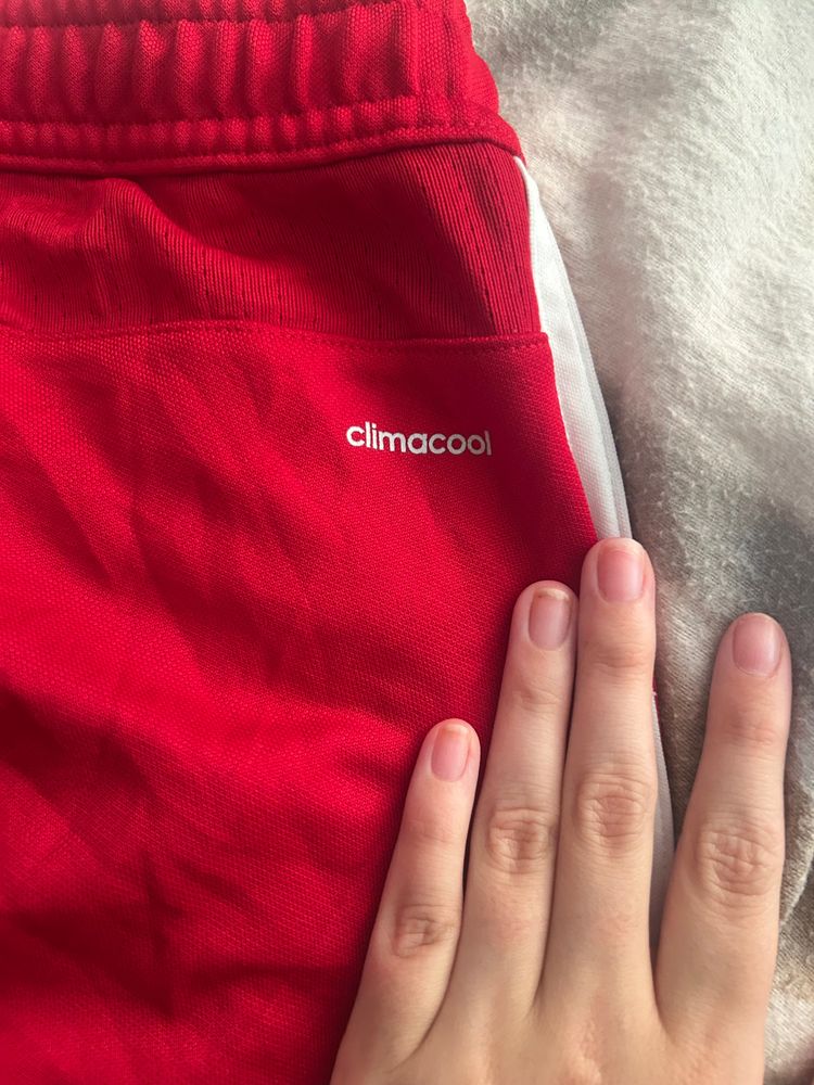 Adidas Red Track Pants 3
