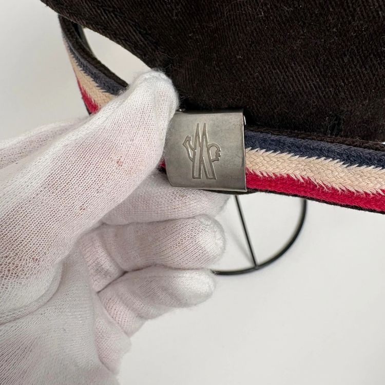 Moncler Brown Baseball Cap imagen 7