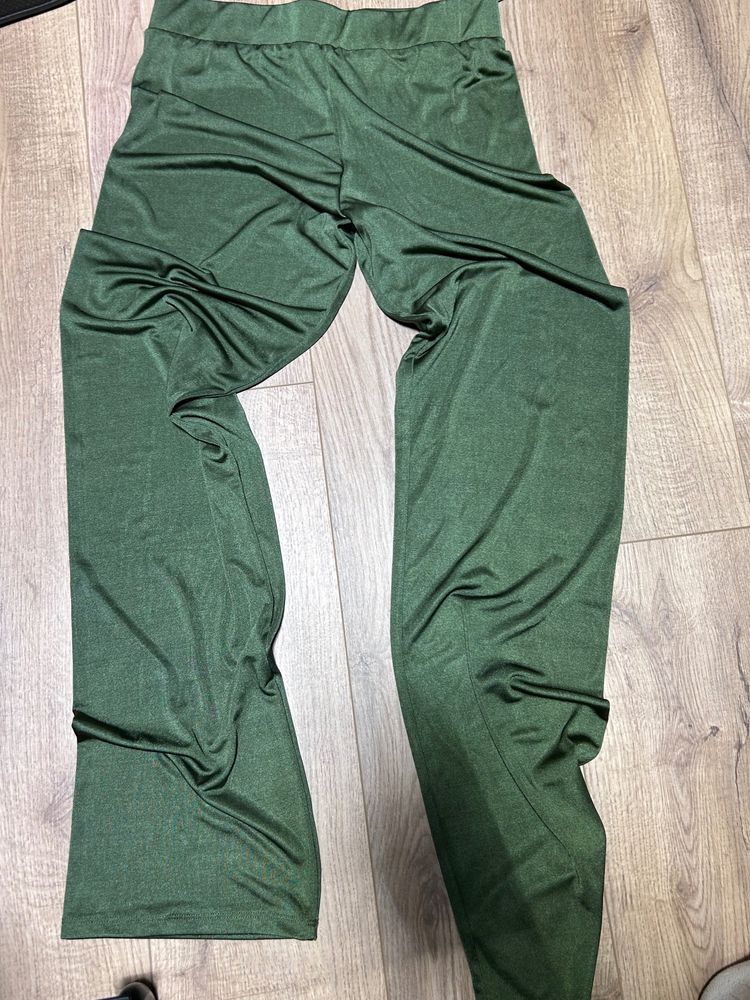 Jack & Jones Green Pants leginsy dzwony  product image