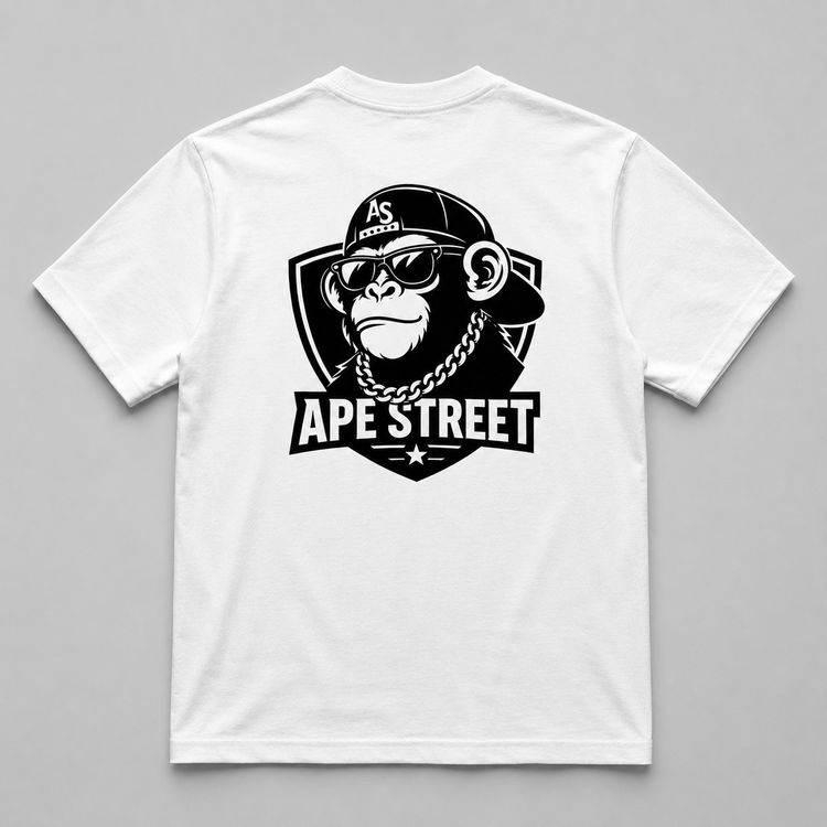 Ape Street Graphic T-Shirts image 1