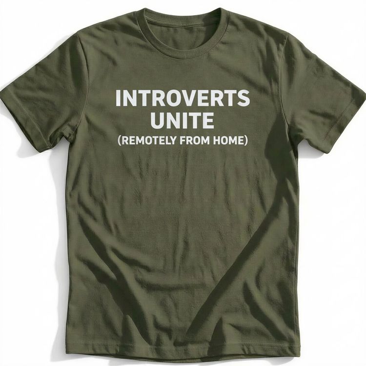 INTROVERTS UNITE 026 T-Shirt image 4