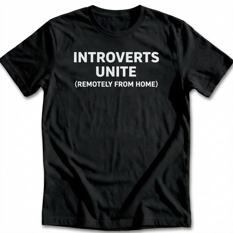 INTROVERTS UNITE 026 T-Shirt image 2