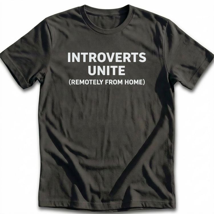 INTROVERTS UNITE 026 T-Shirt image 3