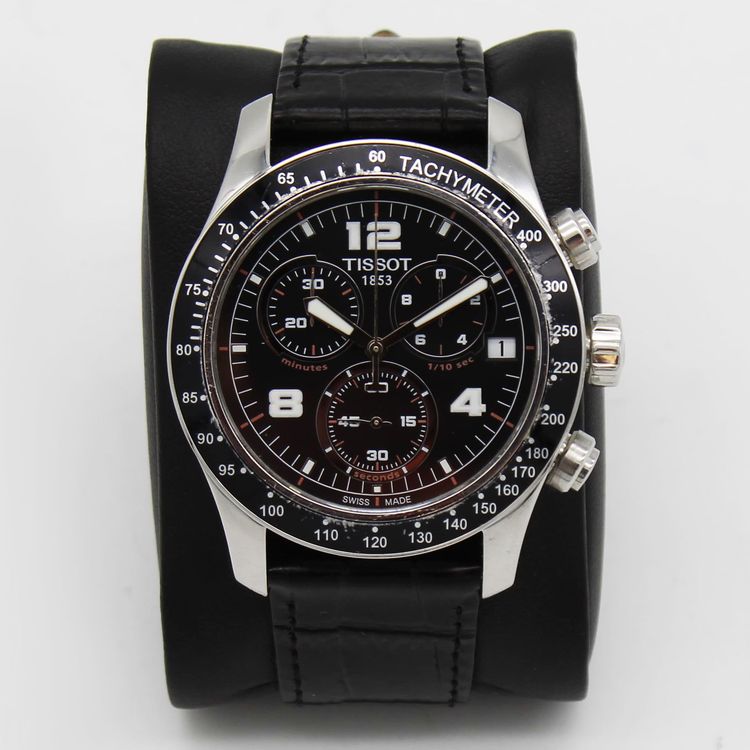 Tissot Men's Tissot V8 Black Dial Pre-owned T039.417.16.057.02 product image