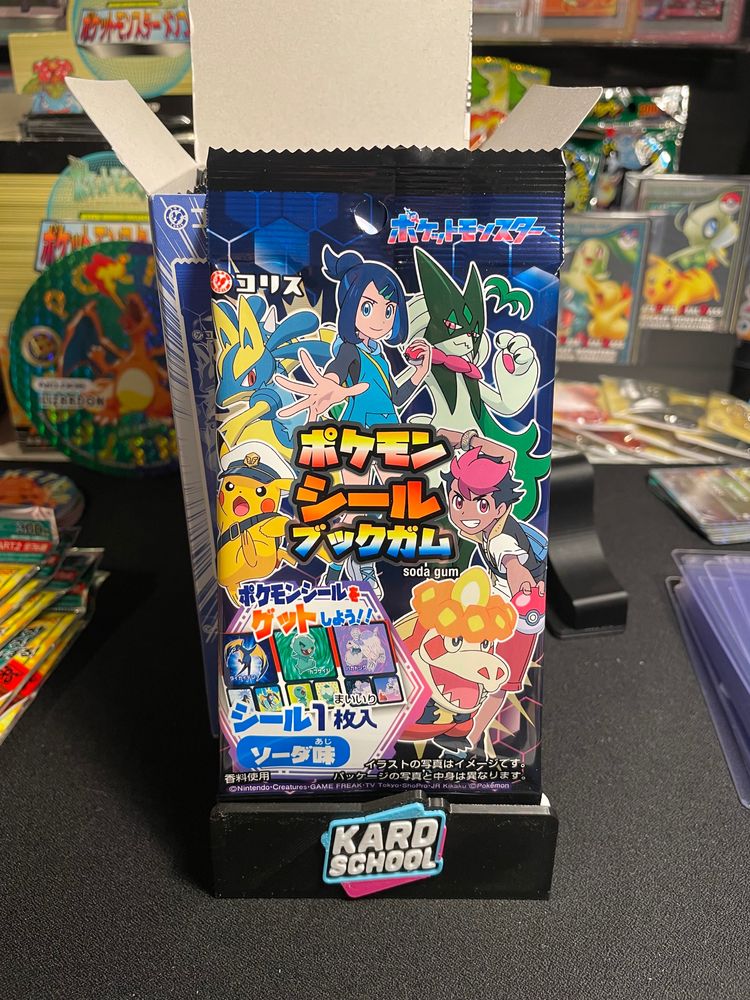 Immagine del prodotto Pokémon Pokémon Seal Soda Gum Pack x1